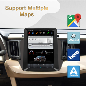 Para Toyota Rav4 2013- <span class=keywords><strong>Android</strong></span> 9,0 10,4 pulgadas coche pantalla táctil inteligente Gps <span class=keywords><strong>Android</strong></span> navegación Control de voz coche REPRODUCTOR DE Dvd Radio de coche - Product Image 3