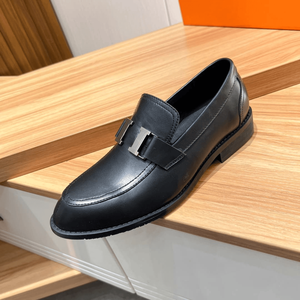 Zapatos Oxford de moda retro con entresuela, parte superior de cuero de vaca de grano completo, suela de caucho/látex y forro de tela, para todas las estaciones, con suela de caucho espumado. - Product Image 6