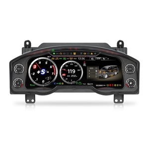 Navihua 12.3" Digital Instrument Cluster <b>for</b> Toyota Land Cruiser 2016-2021 <b>Speedometer</b> Dashboard Linux System Auto Meter - Product Image 1