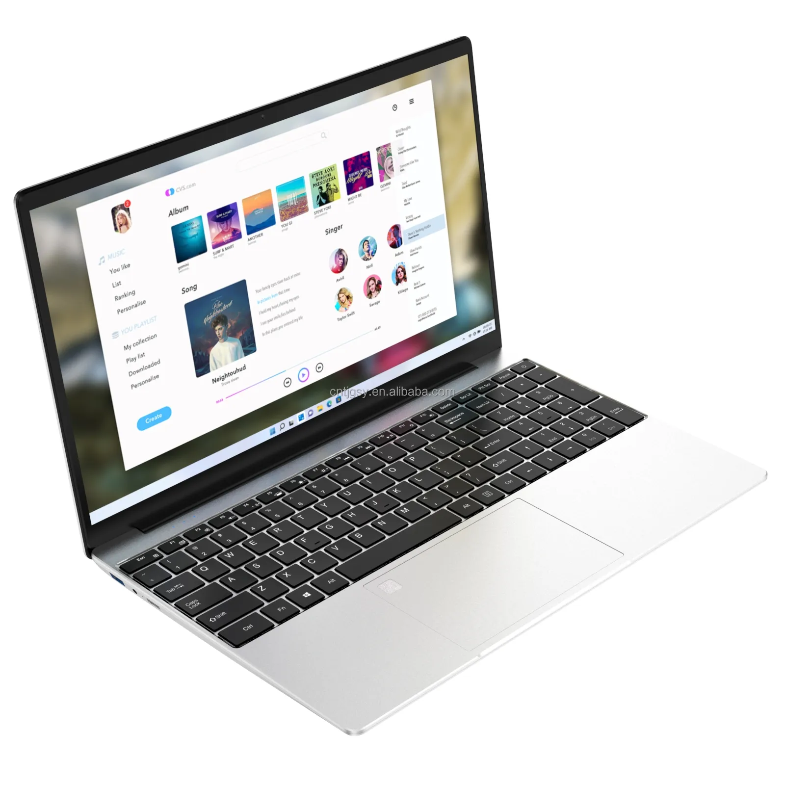Laptop Gaming 15.6 inci terbaru dengan Intel i7 1260P 2.80GHz OEM Quad Core Keyboard IPS Inggris Panel-untuk gamer!