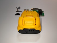 Prix usine DCB127 DCB120 Boîtier plastique 12V 3.0AH 2.5AH 2.0AH Kit de couvercle plastique 3 cellules avec indicateur BMS PCB