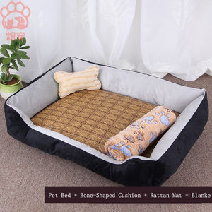 เสื่อที่นอนสุนัขอุ่นสี่ฤดูวัสดุเป็นมิตรกับสิ่งแวดล้อมสำหรับสุนัขโกลเด้นรีเวอร์อุปกรณ์สำหรับสัตว์เลี้ยงเท็ดดี้แคทเท็ดดี้ - Product Image 4