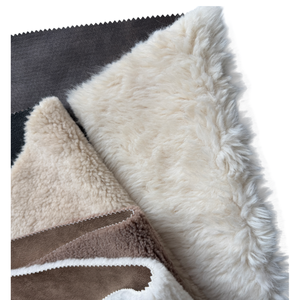 Tissu en fausse fourrure double face de qualité supérieure, doux et suédé, pour vestes et manteaux d'hiver - Product Image 6
