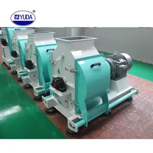 YUDA high quality 3-4T/H grain corn wheat soya hammer mill for poultry feed hammer mill