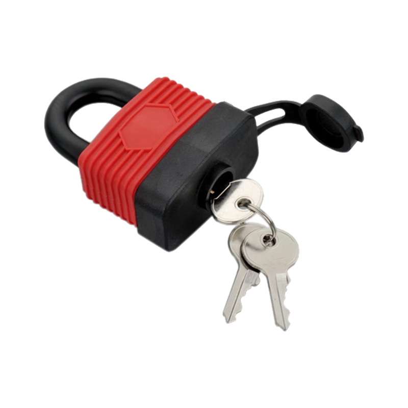 Nặng Durty Chống Thấm Nhiều Lớp Padlock Anti-Điện Sốc Khóa Chống Bụi Khóa Móc Với Cao Su Áo Cho Đồng Hồ Điện Hộp