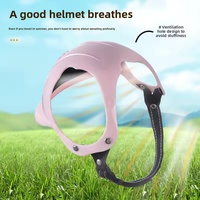 Casque pour animaux de compagnie rose, pour chien et chat, pour moto, sports de plein air, accessoires pour animaux, couvre-chef
