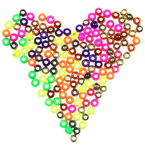 Colores metálicos vendidos por pieza cabezas de moscas de Ninfa metálicas Cyclops materiales de atado de moscas ranuradas cuentas de <span class=keywords><strong>tungsteno</strong></span> - Product Image 6