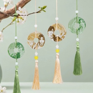 Commercio all'ingrosso: Ciondolo in acrilico effetto giada della <span class=keywords><strong>serie</strong></span> Qinse Liuguang, originale Heaven Official's Blessing Comic, giocattolo trendy, blind box - Product Image 3