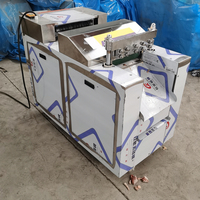 Nouvelle machine à découper la viande fraîche électrique en acier inoxydable, automatique, haute capacité 300-500 kg, pour volailles et poulet