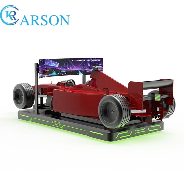 F1 Racing Simulator 2026 New Model 4DOF 3 Screen Racing Car Driving Simulator Speed Racing Arcade Game Center VR Game Machine