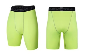 Quần short tập gym in logo tùy chỉnh, chất liệu nhanh khô, quần bó sát chạy bộ, tập luyện thể thao nam - Product Image 6