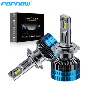 Phares LED automobiles à double tube en cuivre, ampoules de voiture H1 H3 H4 H7 H11 9005 9006 880 12V Canbus - Product Image 6