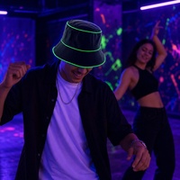 Topi Bucket Neon Warna-warni untuk Acara Kasual, Festival, Pesta, dan Aksesoris Streetwear untuk Aktivitas Luar Ruangan
