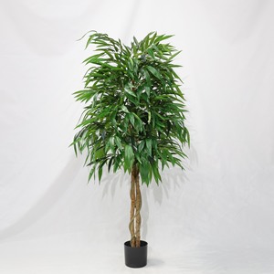 ต้นวิลโลว์<span class=keywords><strong>สี</strong></span><span class=keywords><strong>เงิน</strong></span>เทียมต้นไม้ประดิษฐ์ที่เป็นมิตรกับสิ่งแวดล้อมเหมาะสำหรับตกแต่งบ้านและห้างสรรพสินค้าการตกแต่งดอกไม้ - Product Image 6