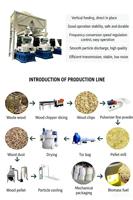 Matrice de granulation verticale pour sciure de bois, coques de riz, paille, avec chambre en acier inoxydable et matrice en alliage, certifiée CE, prix usine