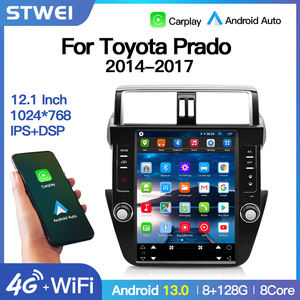 Автомагнитола STWEI Android 13 для <span class=keywords><strong>Toyota</strong></span> Prado <span class=keywords><strong>150</strong></span> (2014-2017) с экраном в стиле Tesla, мультимедийный плеер, GPS-навигация, Carplay, DSP - Product Image 2