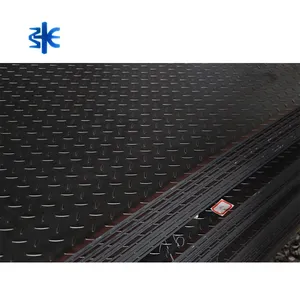 Hot Selling Anti Slip Embossed Plates Carbon Checkered Plate Q235B Plate Checked Steel Sheet