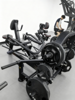Équipement commercial de Gimnasio Machines chargées de plaques de musculation Entraînement arrière en acier Rangée assise Super rameur à ramer