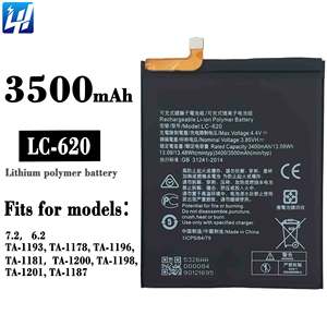 Nokia LC-620 <span class=keywords><strong>TA</strong></span>-4000 <span class=keywords><strong>TA</strong></span>-3.85 şarj edilebilir Li-ion piller için 7.2 pil 1181 mah 1196 V - Product Image 6