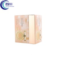 Caja de Embalaje de Papel Plegable Ecológica y Colorida para Cosméticos, Caja de Regalo de Papel para Condones, Aceites Esenciales y Perfumes para Parejas