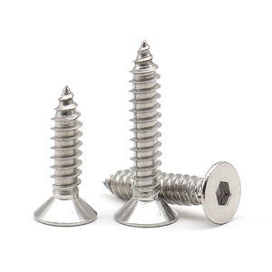 SS A2 A4 vite autofilettante in acciaio inossidabile M2 M2.3 M2.6 M3 M4 M5 svasata CSK testa piatta esagonale <span class=keywords><strong>viti</strong></span> autofilettanti - Product Image 3