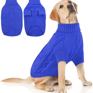 Suéter para Perro Grande, Tejido, Cuello Alto, Cálido para Invierno, para Bulldog, Doberman - Product Image 5