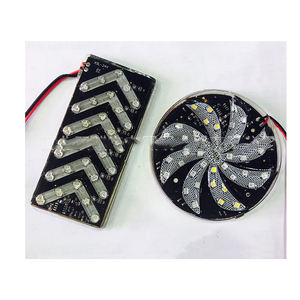 24VLED flecha colorida viento y fuego ruedas indicador estroboscópico camión luz lateral luz de giro - Product Image 1