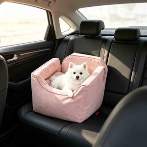 Housse Amovible et Lavable pour Siège Auto Chien – Protecteur de Siège Auto Luxe pour Animaux – Rehausseur de Siège Avant/Arrière pour Chien - Product Image 3