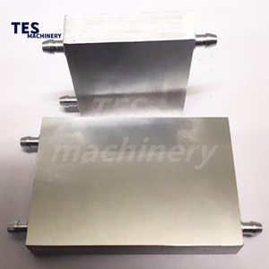Bloc de refroidissement à eau personnalisé le plus petit en aluminium 40x40x55mm <span class=keywords><strong>pour</strong></span> IGBT et dissipateur thermique GPU - Product Image 3