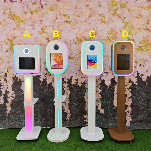 Portable Vintage Wooden Quick Setup Selfie Photobooth Dslr iPad Photo Booth