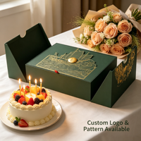 Scatola Rigida di Lusso a Doppia Porta, Confezione Regalo Personalizzata Ecologica e Riciclabile per Abbigliamento, Parrucche, Candele, Set di Gioielli