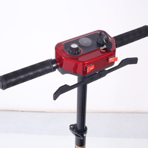 Scooter eléctrico plegable de 10 km/h, 102x51x92 cm, de aleación de aluminio, para personas mayores y discapacitadas, con cesta. - Product Image 2