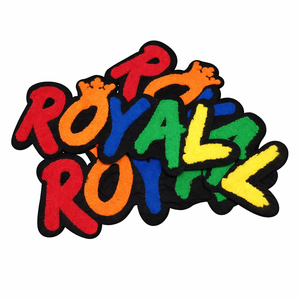 Custom Embroidered <b>Patch</b> Royal Jesus Letter <b>Sew</b> <b>On</b> Custom <b>Patches</b> Quality Embroidery Chenille <b>Patches</b> Iron <b>On</b> - Product Image 4