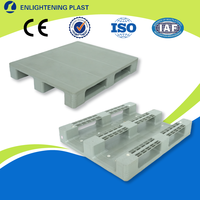 Palettes en plastique pour ciment en vrac 1100x1000mm, robustes, pour matériaux de construction