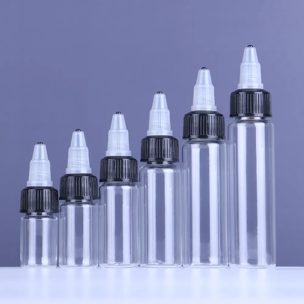 Custom Made 5Ml 10Ml 15Ml 20Ml 30Ml 50M 60Ml 80Ml 100Ml 150Ml 180Ml 200Ml 250Ml 300Ml Doorzichtige Plastic Oliefles