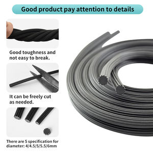 Spline de vinilo dentado para ventana Pantalla de puerta Ventana de insecto - Product Image 4