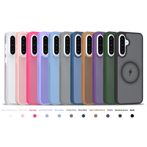 Mờ Matte Magnetic Điện Thoại Di Động Trường Hợp Đối Với <span class=keywords><strong>Samsung</strong></span> Galaxy A56 A36 5G <span class=keywords><strong>TPU</strong></span> PC Trong Suốt Rõ Ràng Điện Thoại Di Động Trường Hợp Cover Quay Lại - Product Image 2