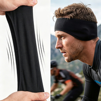 Bandeau polaire chauffe-oreilles épais pour homme, idéal pour l'hiver, la moto et le ski, avec logo Earwarmer, pour la protection contre le froid