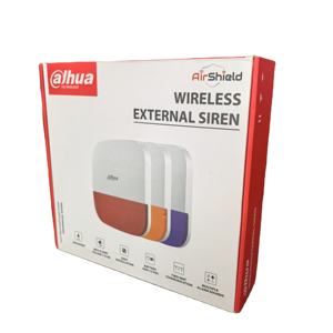 Sirena Inalámbrica para Exteriores Dahua Original en Stock ARA13-W2(868) con Clasificación IP65, GSM/GPRS, Audio Bidireccional, Portátil - Product Image 1