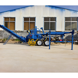 Spaccalegna con Lama <span class=keywords><strong>Circolare</strong></span> da 500 mm, Macchina Processore di Legna da Ardere a Benzina Mobile - Product Image 1
