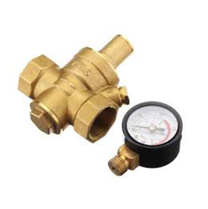 Vannes <span class=keywords><strong>de</strong></span> réduction <span class=keywords><strong>de</strong></span> <span class=keywords><strong>pression</strong></span> d'<span class=keywords><strong>eau</strong></span> en laiton <span class=keywords><strong>3</strong></span>/<span class=keywords><strong>4</strong></span>'' avec régulateur <span class=keywords><strong>de</strong></span> <span class=keywords><strong>pression</strong></span> réglable et manomètre - Product Image 3