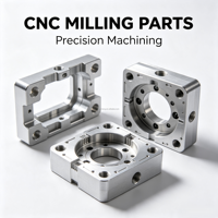Composants mécaniques de précision en acier inoxydable usinés sur commande par CNC avec services d'usinage