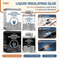 Colle isolante liquide 125 ml, revêtement imperméable résistant à la température pour la réparation de câbles électriques