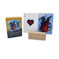 Cartes à jouer personnalisées de haute qualité à bas prix, impression de logo personnalisé, jeu de cartes magique lisse, cadeau créatif, jeux de société, poker personnalisé pour adultes
