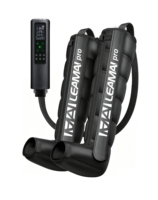 Masseur de compression d'air pour les jambes, rechargeable, sur mesure, pour la thérapie, le massage, la récupération sportive, avec écran tactile LCD, certifié CE