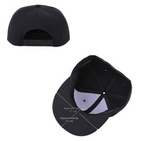 Gorra de Béisbol Ajustable para Hombre, Estilo Hip Hop, Visera Plana, 6 Paneles, Protección Solar, con Logotipo Personalizado para Venta al Por Mayor