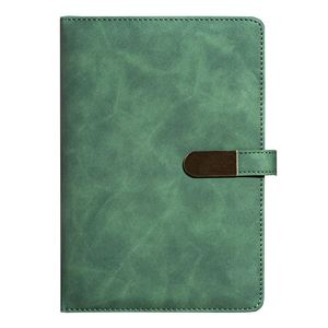 High-Value Business Minimalist Notebook Gift Set Custom Thickened Dowling Paper Oval Buckle Office Memo Pad Work Meeting Record - Product Image 4