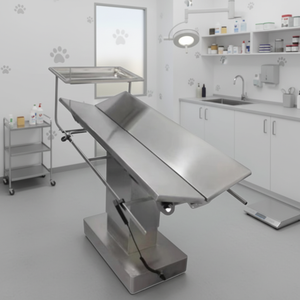 Table d'opération électrique pour animaux de compagnie en acier inoxydable 304 Jining <span class=keywords><strong>Herta</strong></span> pour la vente en gros et au détail aux hôpitaux et cliniques vétérinaires, garantie 1 an - Product Image 1