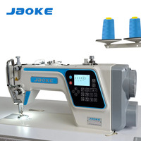 Nouvelle machine à coudre industrielle JAOKE à point droit, à aiguille simple, haute vitesse, lubrification automatique, entièrement automatique, pour usage domestique et industriel