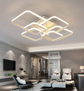 Carré Lumière Stander Mariage Plafond Pendentif Lampes Chine Moderne Led Plafond En Aluminium Plafond Suspendu Lampe Cadre MD85007 - Product Image 3